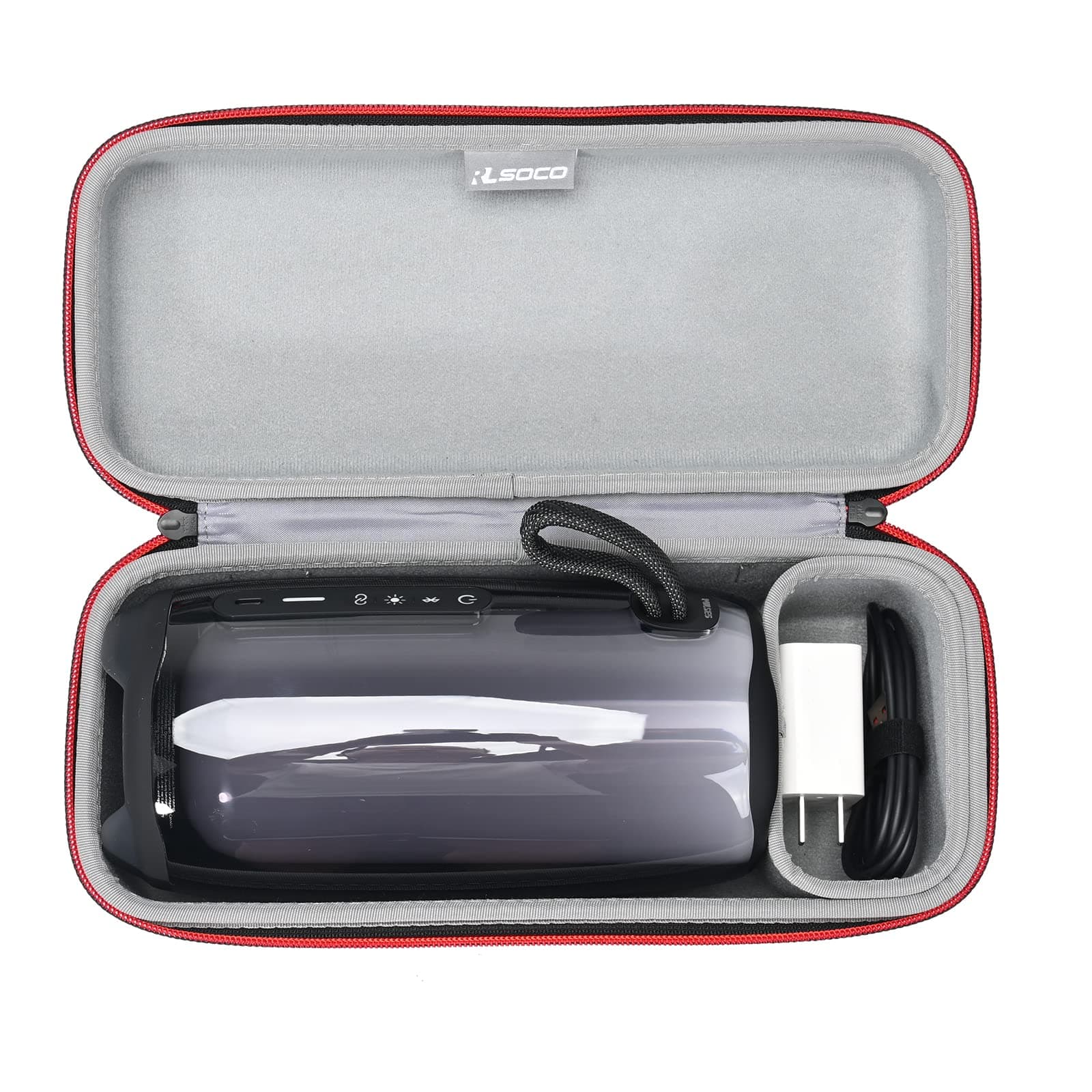 Hard Case for JBL Pulse 4/5/3 Portable Bluetooth Speaker | Shockproof, Dustproof, Water-Resistant Storage Pouch with Wrist | Travel Case Design with YKK Zipper & Scratch Protection