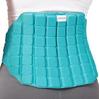 Large Ice Pack for Back Pain Relief, 2 Hours Long Lasting Cold Lower Back Ice Wrap, FSA Eligible, Flexible Cold Pack for Lower Lumbar Pain, Sciatica, Herniated Disc, Surgery Recovery