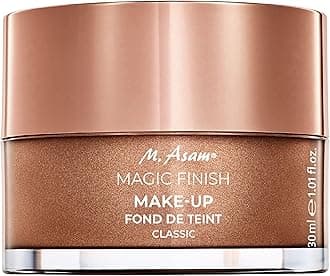 – Magic Finish Make-Up Mousse Classic (1.01 Fl Oz) – 4in1 Primer, Foundation, Concealer & Powder With Buildable Coverage, Hides Redness And Dark Spots, Vegan, For Light To Medium Skin Tones