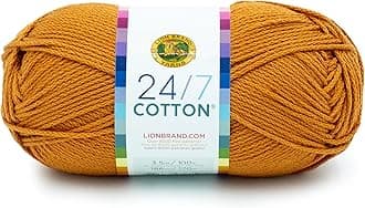 (1 Skein) 24/7 CottonÃ‚® Yarn, Amber