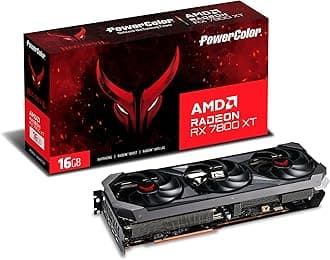 PowerColorRed Devil AMD Radeon RX 7800 XT 16GB GDDR6 Graphics Card