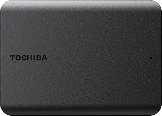 Canvio Basics 4TB Portable External Hard Drive USB 3.0, Black - HDTB540XK3CA