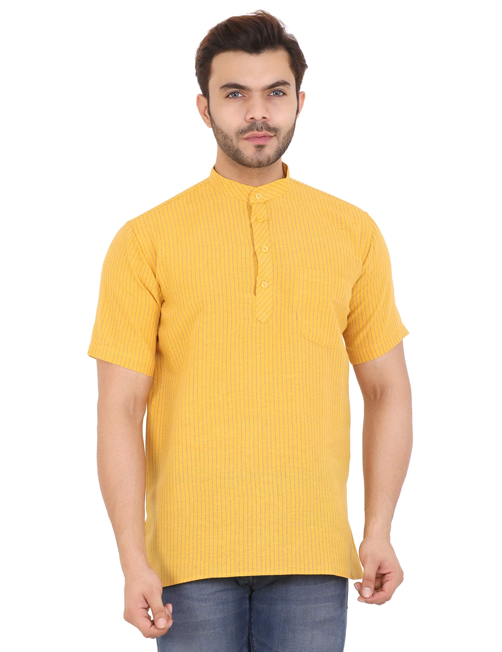 Latest Chikan Men's Cotton Regular Kurta
