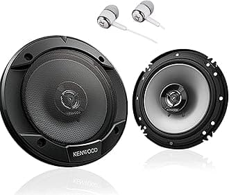 6-1/2" 300W Max (60W RMS per Pair) 6.5" KFC 2-Way Sport Series Flush Mount Car Audio Door Coaxial Speakers