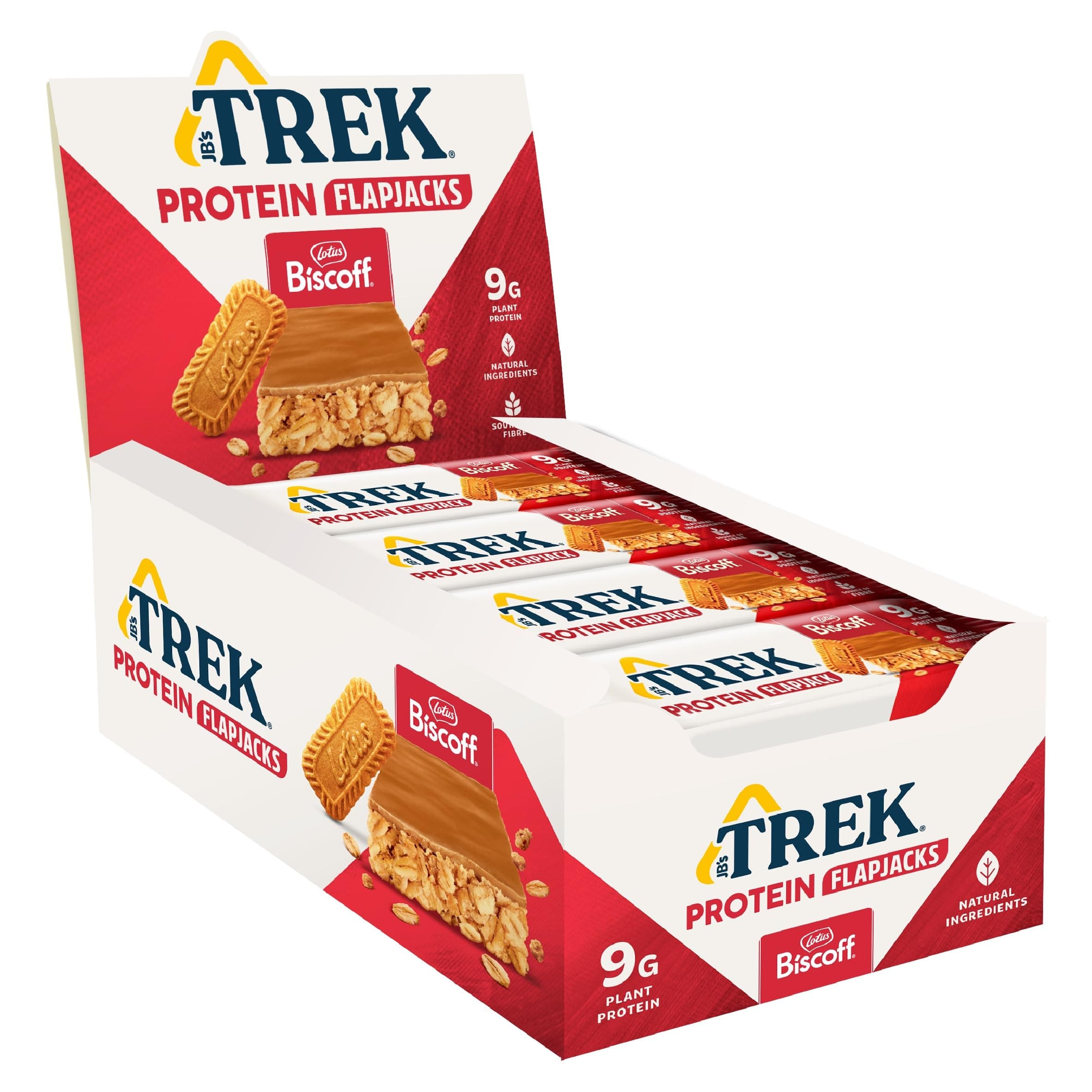 JB's TREK High Protein Flapjack Biscoff