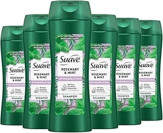 Shampoo To Revitalize Hair Rosemary and Mint Invigorating for Dry Hair,12.6 Fl Oz (Pack of 6)