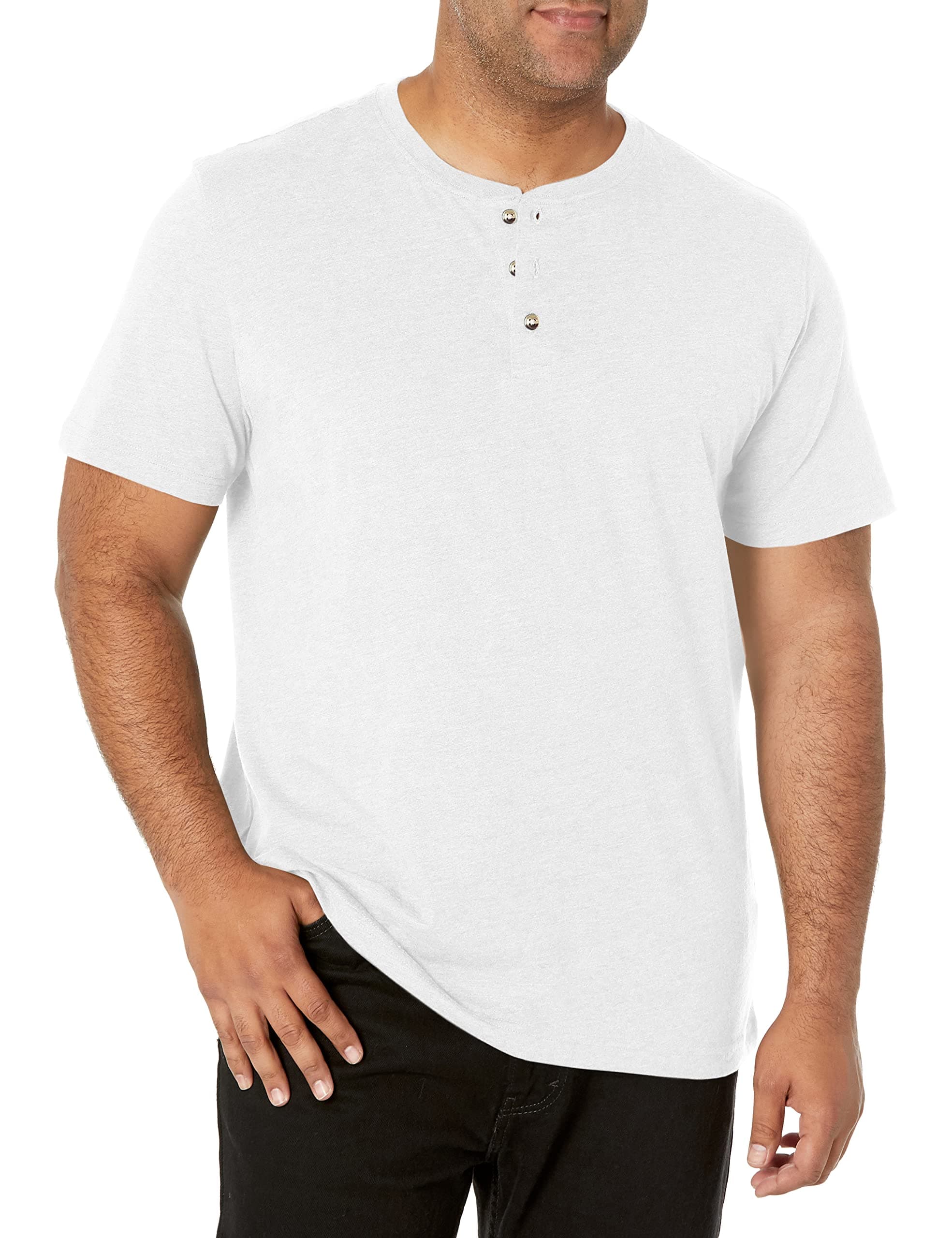 Men's Short Sleeve Henley Tee