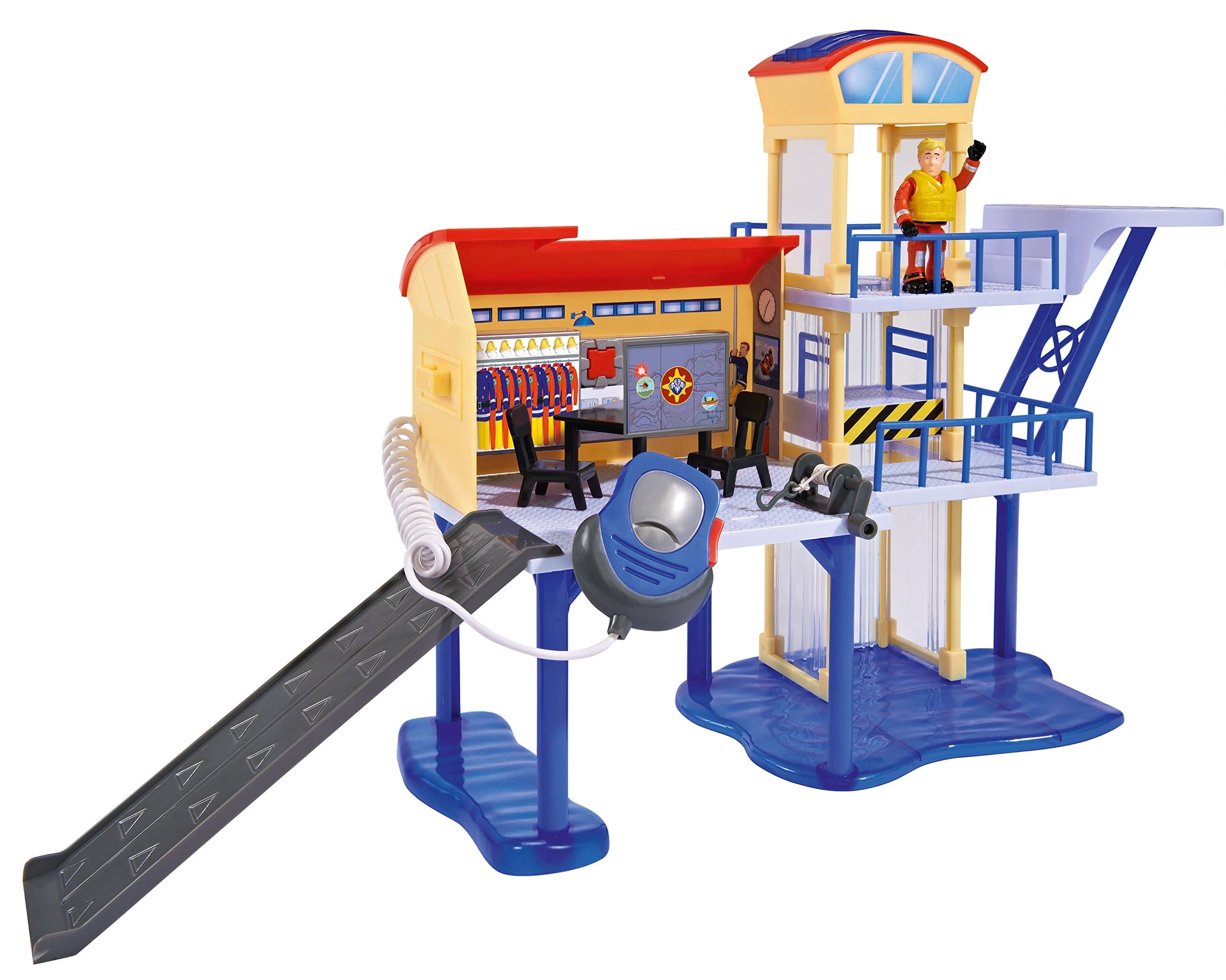 Simba Fireman Sam Ocean Rescue Station with Figurine