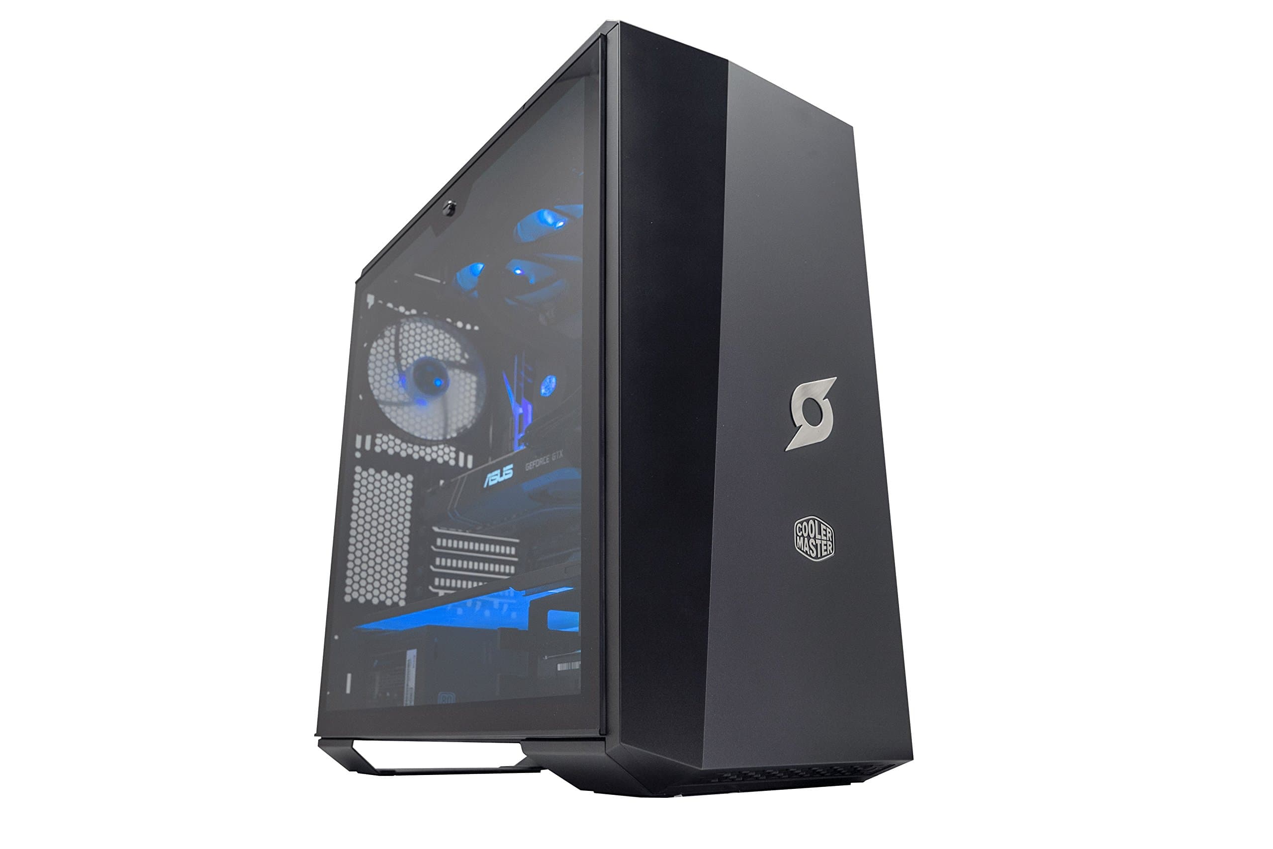 STORMFORCE Prism Gaming PC - (Black) (Intel Core i7-7820X 3.6 GHz, 32 GB RAM, 2 TB HDD Plus 512 GB SSD, NVIDIA GeForce GTX 1080Ti Graphics, Windows 10 Home)