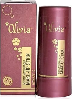Olivia Pan-stick Instant Waterproof Makeup Factor Foundation SPF Natural MAX -03