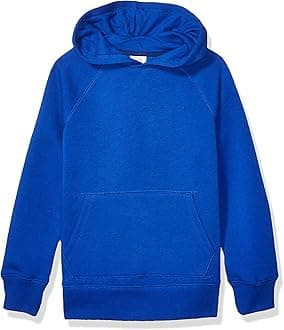 Amazon Essentials Boys and Toddlers' Fleece Pullover Hoodie Sweatshirts