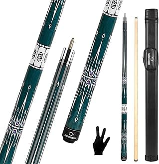 'HomeSeason Pool Cue Stick 57'' Billiard Cue Sticks Professional Low Deflection Pool Sticks'