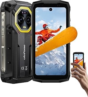 Ulefone Armor Mini 20 4G Rugged Phone, 16GB+256GB MTK Helio G99, 64MP+50MP Main Camera, 6200mAh(33W), 4.7" HD+ Corning Gorilla Screen, IP68/69K Waterproof, Versatile LED Light, Android 15