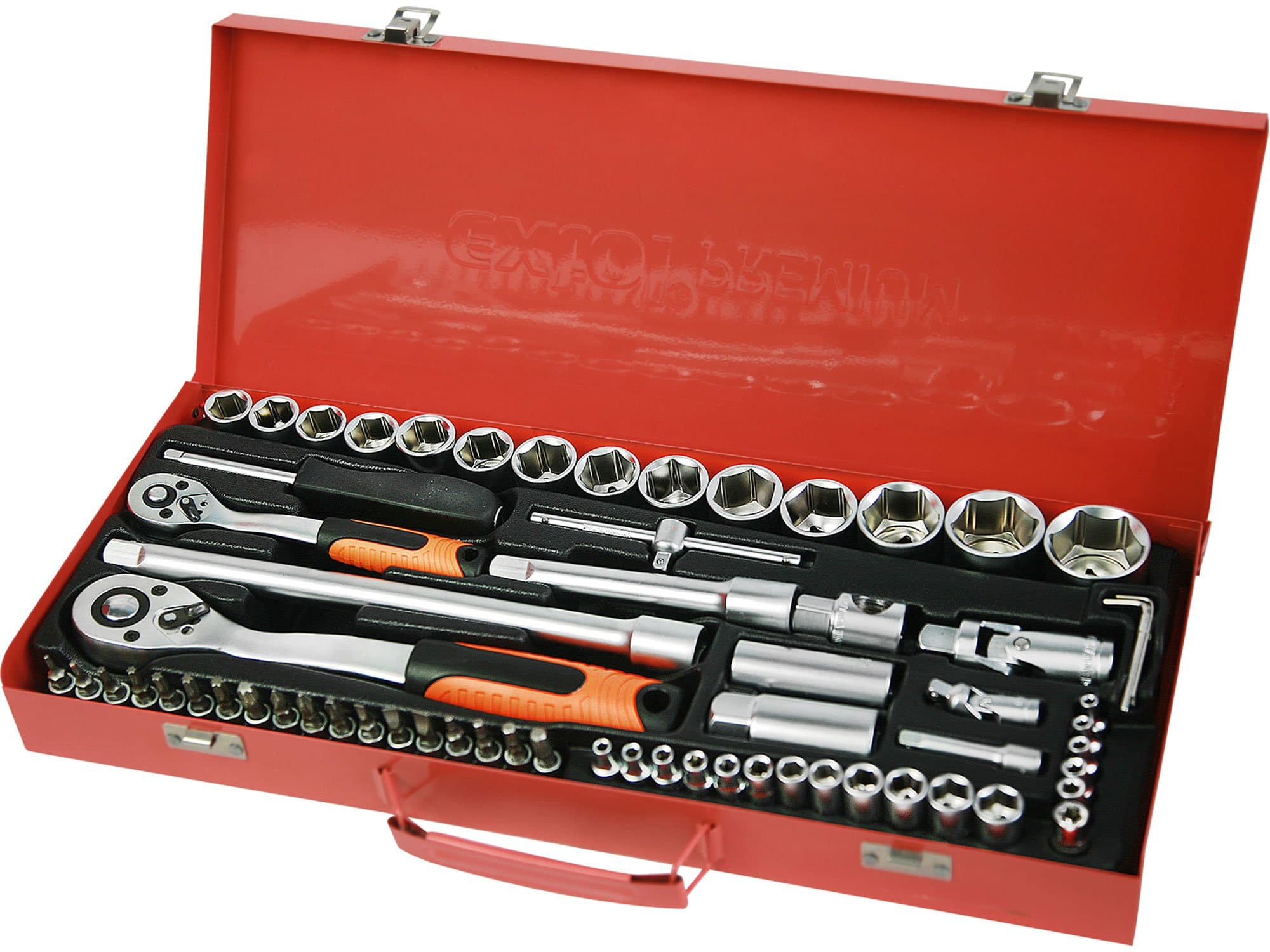 EXTOL PREMIUM 8818370 Socket Wrench Set (50-Piece)