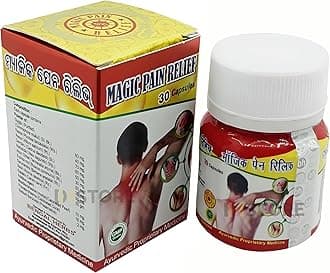 Magic Pain Relief 30 Capsules For Joint Pain (Pack of 6)