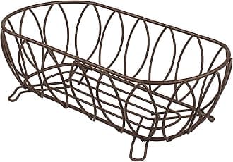 Leaf, Bronze Bread Basket