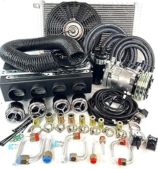 A/C KIT Universal UNDERDASH Evaporator Heat & Cool 404-000 DCSL Electrical Harness