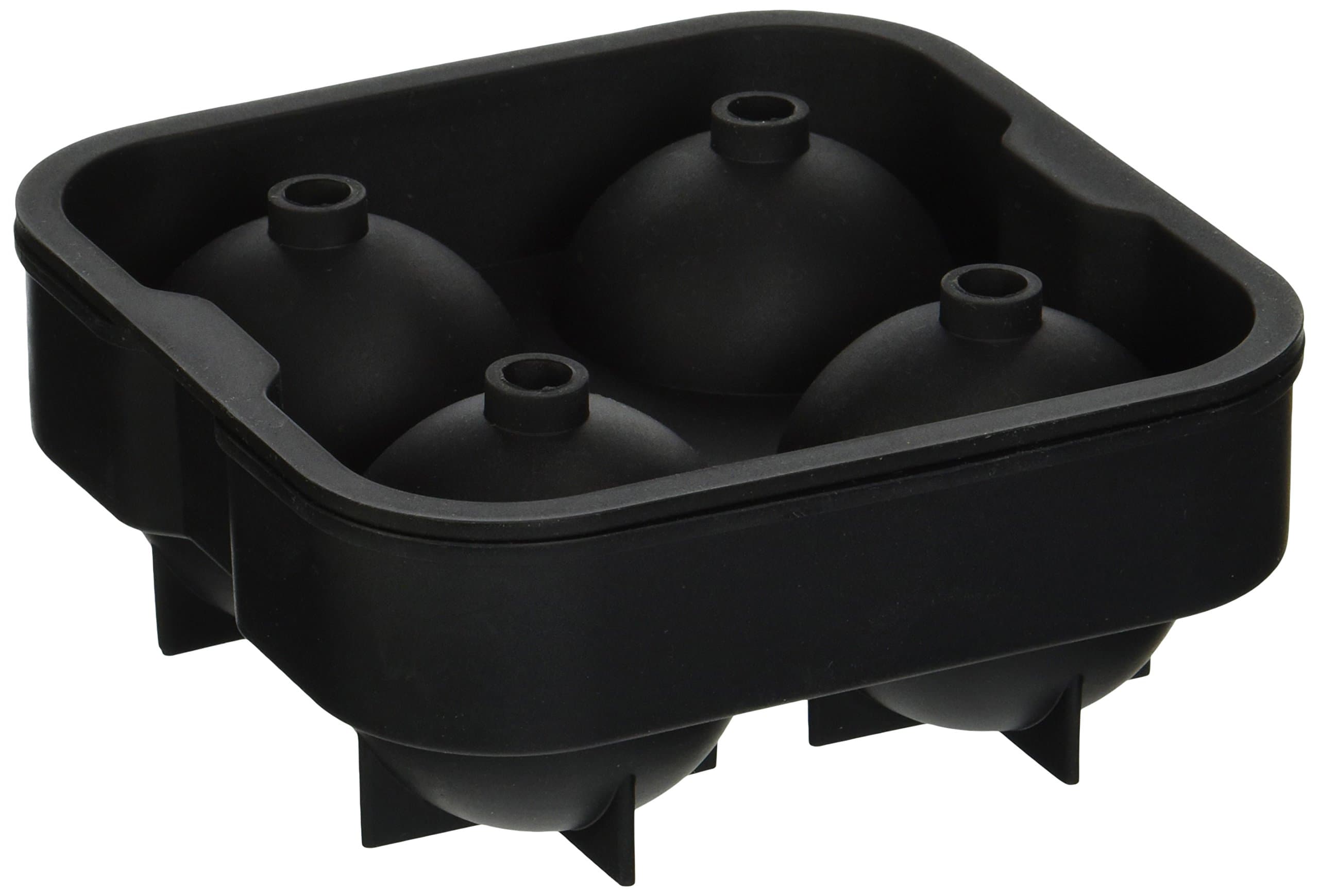 Sphere Ice Ball Maker - BallZ 4 pack - Ice cold summer fun! Cool down your drink, Heat up your life! Sexy. FREE E-book: