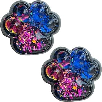 2PCS Taba Squishy，Cat paw，Very Sticky and Soft Squishy，Various Styles taba Squishy paw，with Cartoon Box，Surprise Gift for Kids and Adults.(2pcs Two-Colour)