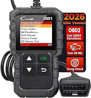 - LAUNCH Creader 3001 OBD2 Scanner, Engine Fault Code Reader Mode 6 CAN Diagnostic Scan Tool for All OBDII Protocol Cars Since 1996, Lifetime Free Update