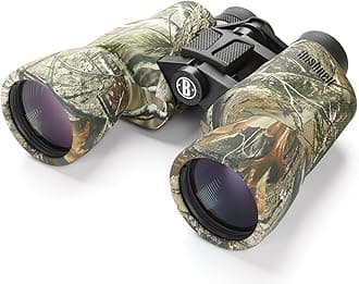 Bushnell 131055 Power View 10x50mm Porro Prism Binoculars - Real Tree AP Camouflage