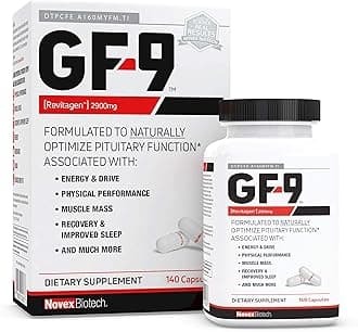 GF-9 – 140 Count - Supplements for Men - Male Supplements - Boost Critical Peptide That Supports Energy, Drive, Physical Performance & More