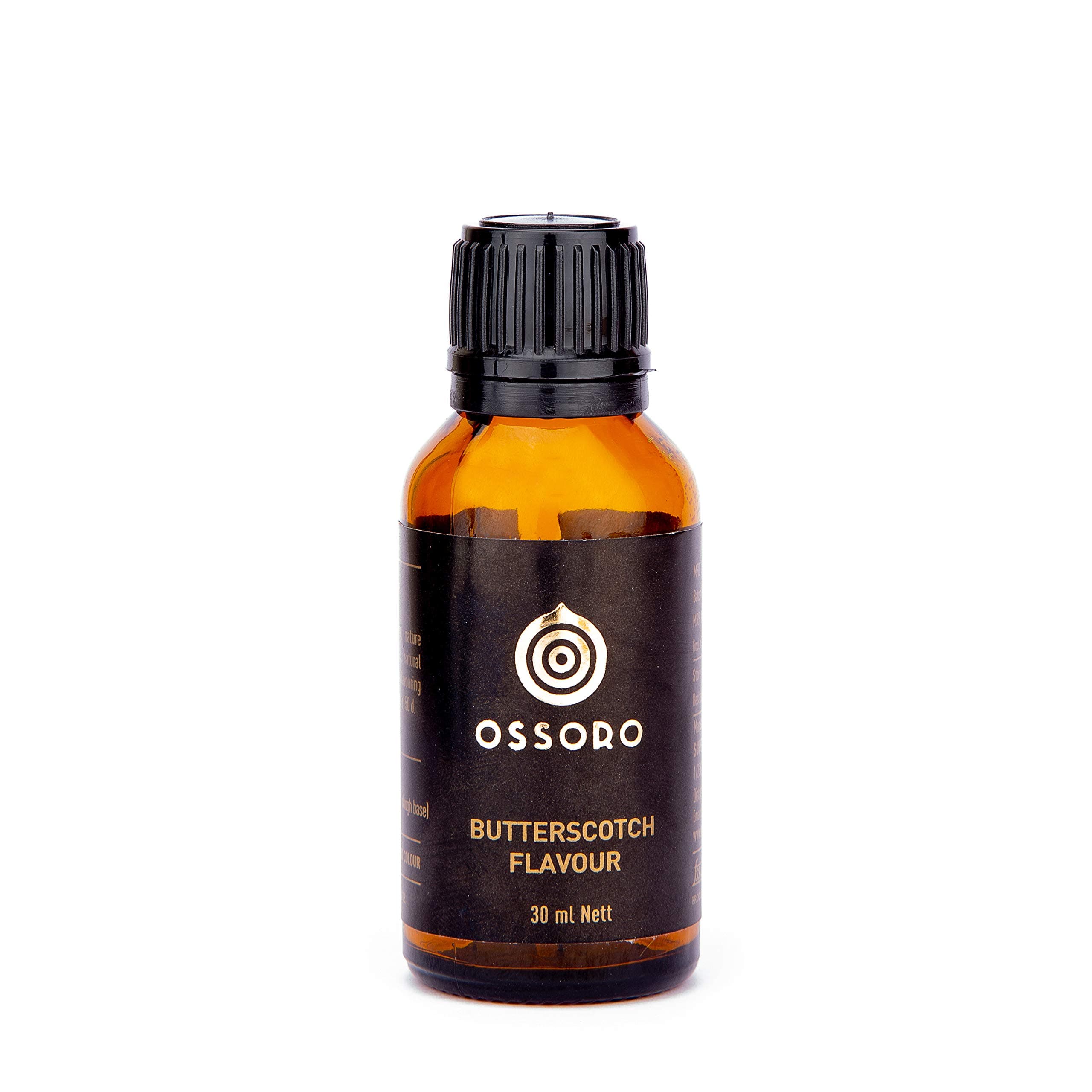 Ossoro Butterscotch Flavour, 30 ml/ Glass Bottle