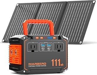 M138MAXSL30 Portable Power Station Foldable Solar Panel Kit