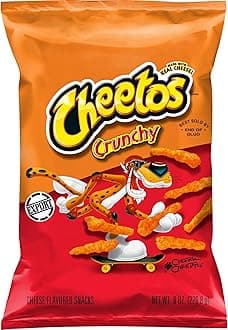 Frito Lay Cheetos Crunchy Cheese Flavored Snack, 8 oz ℮ 226.8 g