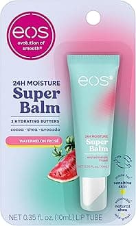 24H Moisture Super Balm- Watermelon Frosé, Lip Mask, Day or Night Lip Treatment, Made for Sensitive Skin, 0.35 fl oz