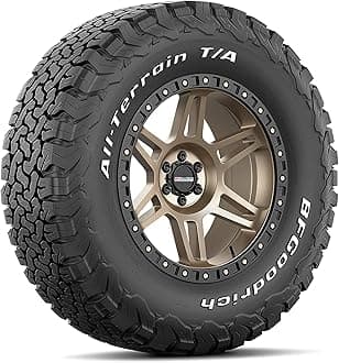 BFGoodrich All Terrain T/A KO2 Radial Car Tire for Light Trucks, SUVs, and Crossovers, LT285/75R16/E 126/123R