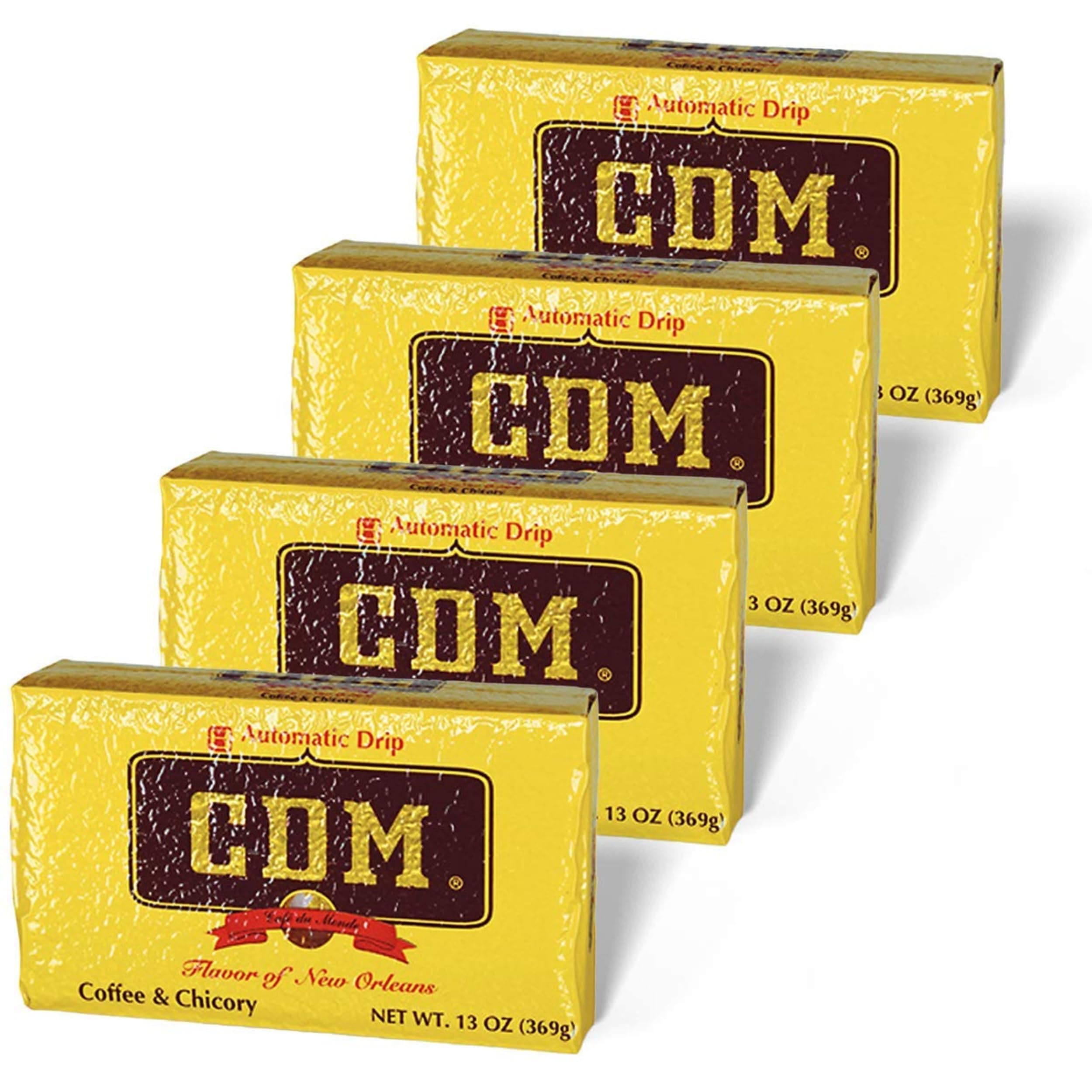 Ground Coffee & Chicory Automatic Drip, 13oz Bag (Pack of 4)