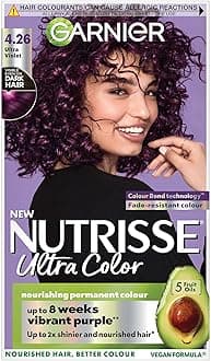 Nutrisse Ultra Color, Permanent Hair Dye, Intense Colour, For All Hair Types, 4.26 Ultra Violet, 1 Count (Pack of 1)