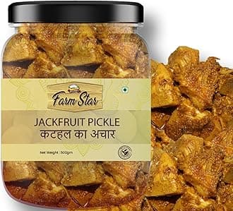 FARM STAR KATHAL KA ACHAR-Jackfruit Pickle (500gram) - with Authentic Taste