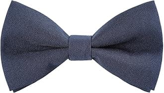 WELROG Classic Pre-Tied Bow Tie for Children & Adults Solid Color Adjustable Bowtie