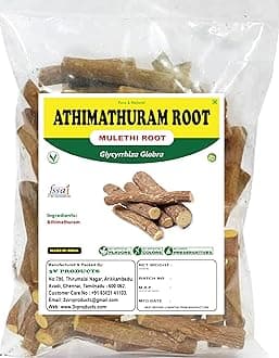 3V PRODUCTS Athimathuram | Mulethi | Licorice Root | Glycyrrhiza Glabra 100g