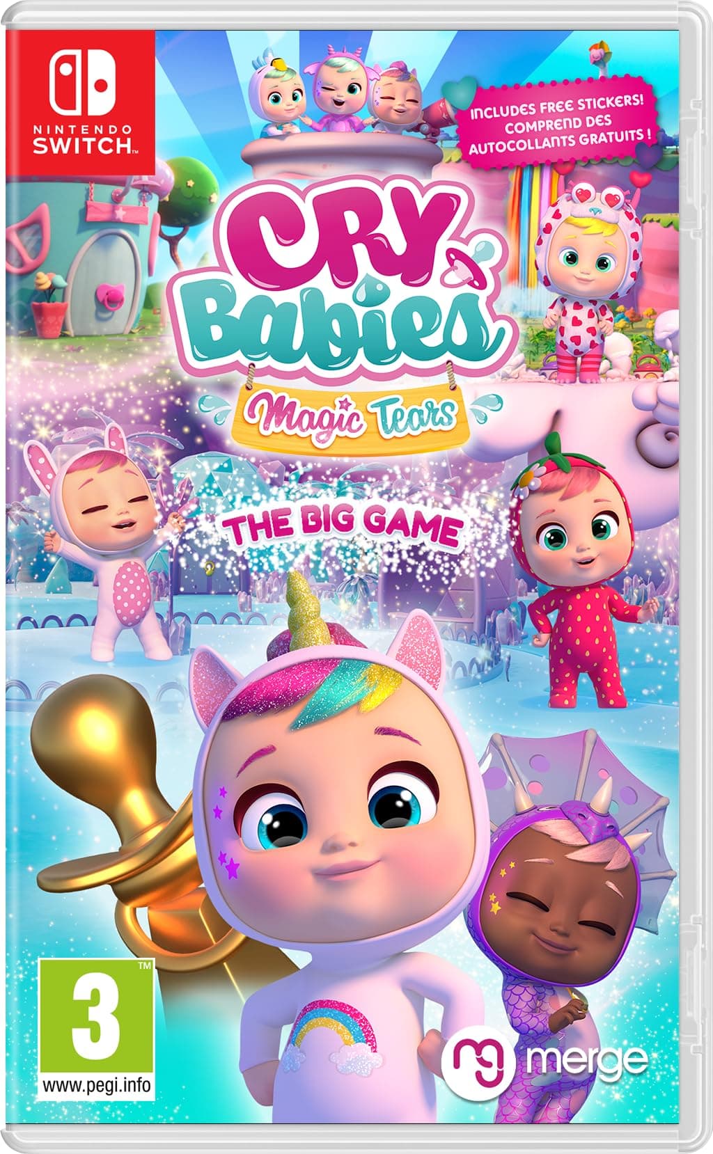 Cry Babies Magic Tears: The Big Game (Switch)