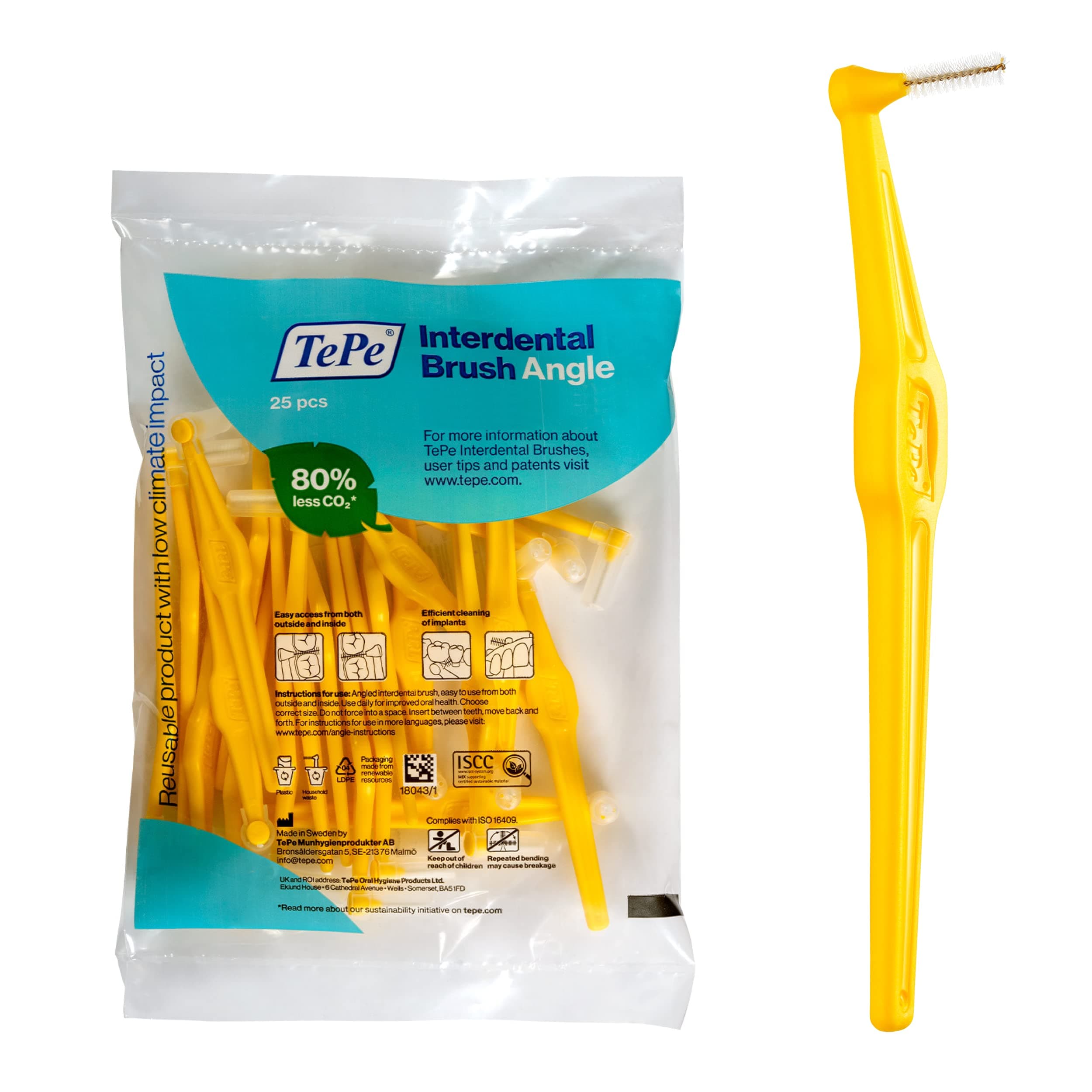 TePe Interdental Angle Yellow Surgery by TePe