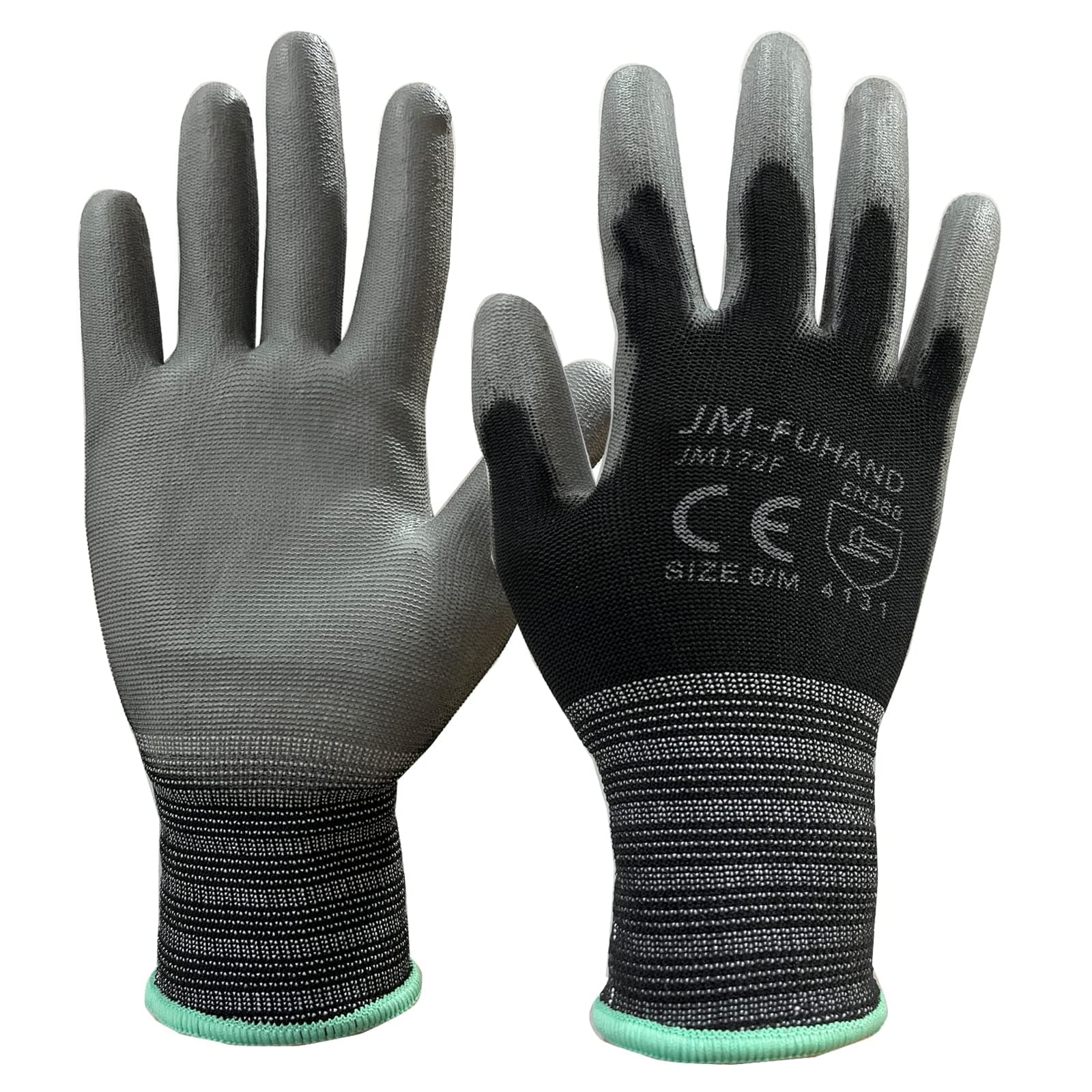 Anti static work gloves for PC building-2 Pairs,Thin and lightweight all purpose work gloves.