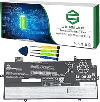 L20C4P71 Laptop Battery Replacement for Lenovo ThinkPad X1 Carbon 9th 10th 11th Gen X1 Yoga 6th 7th 8th Gen Series SB10T83217 5B10W13974 L20M4P71 SB10T83216 L20D4P71 L20L4P71 15.44V 57Wh