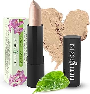 - BOTANICAL Lipstick (JICAMA) | Made in USA | Vegan | Natural | Organic | Certified Cruelty Free | Paraben Free | Petroleum Free | Healthy Color that's Good for your Lips!