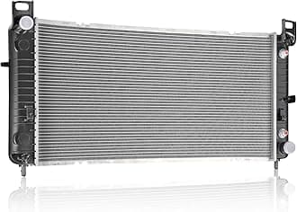 34" Core Radiator Complete Assembly Compatible with 2002-2005 Escalade 5.3L 2002-2006 Escalade 6.0L 2007-2008 Escalade 6.2L Replace# 2423