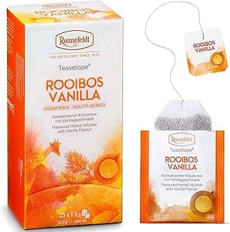 Ronnefeldt - Teavelope - Rooibos Vanilla - Flavoured Herbal Tea - 25 X ...