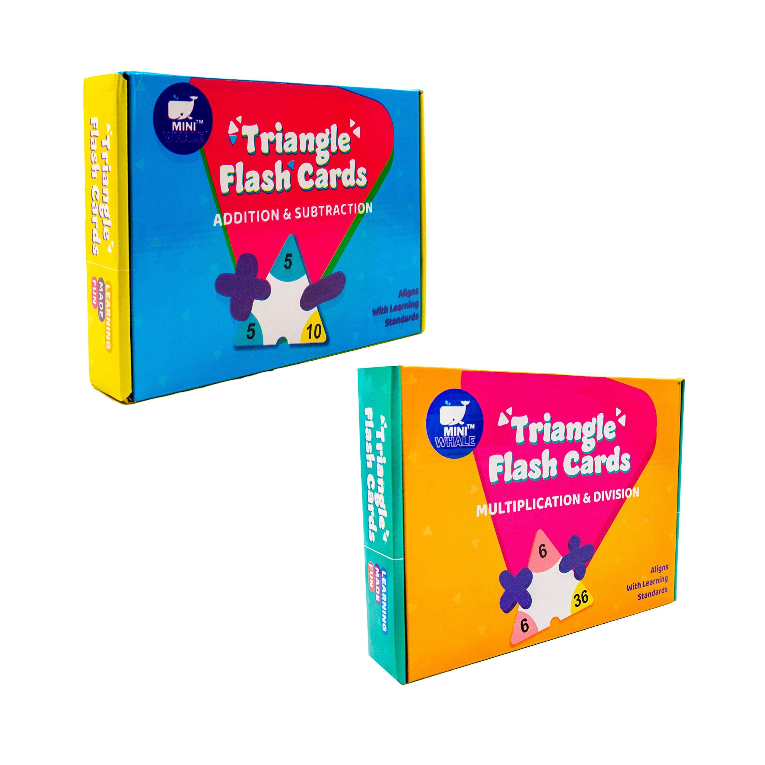 Math Activity Flash Cards for Kids 3 Years Combo of Addition, Subtraction, Multiplication & Division | Preschool, Kindergarten, Nursery, 1st, 2nd, 3rd Grade(Ages 3, 4, 5, 6, 7, 8, 9)