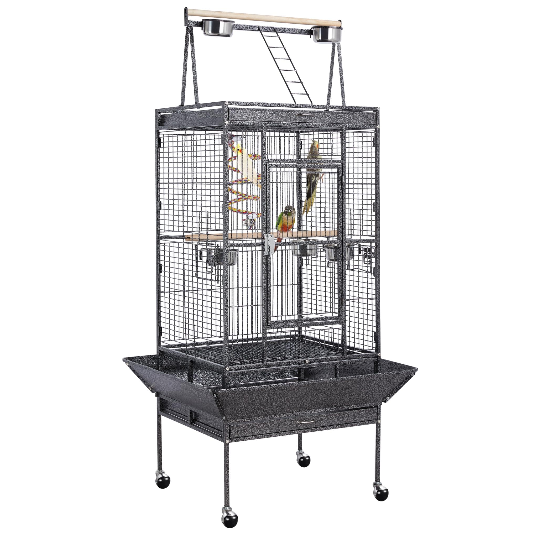 69" Playtop Wrought Iron Bird Cage