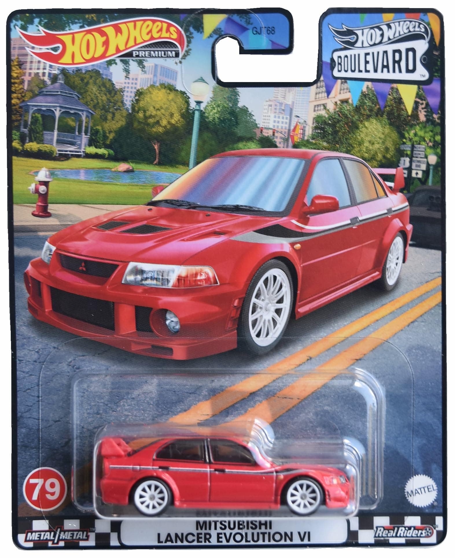 Hot Wheels Mitsubishi Lancer Evolution VI, Boulevard Premium Series