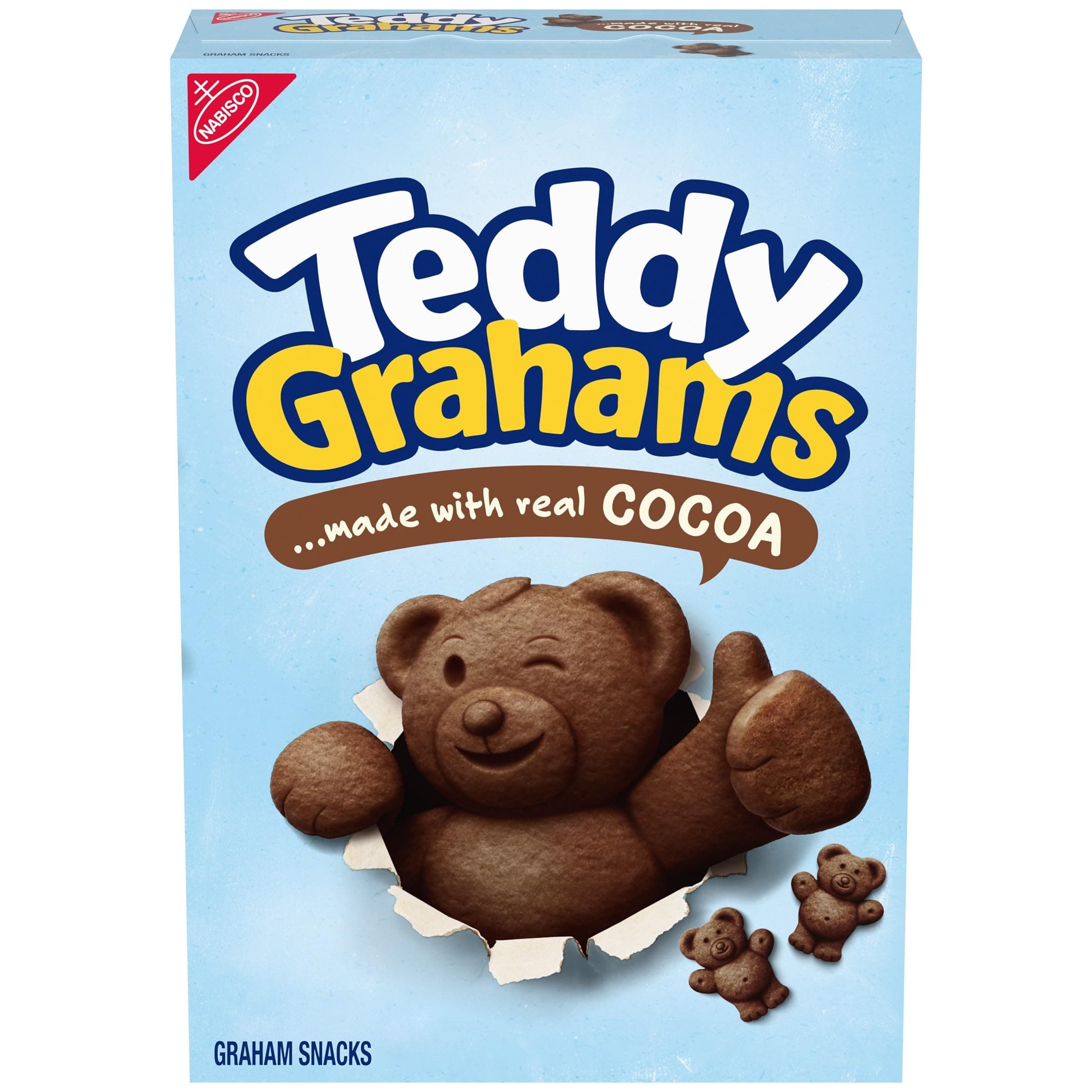 Teddy Grahams Chocolate Graham Snacks, 10 oz