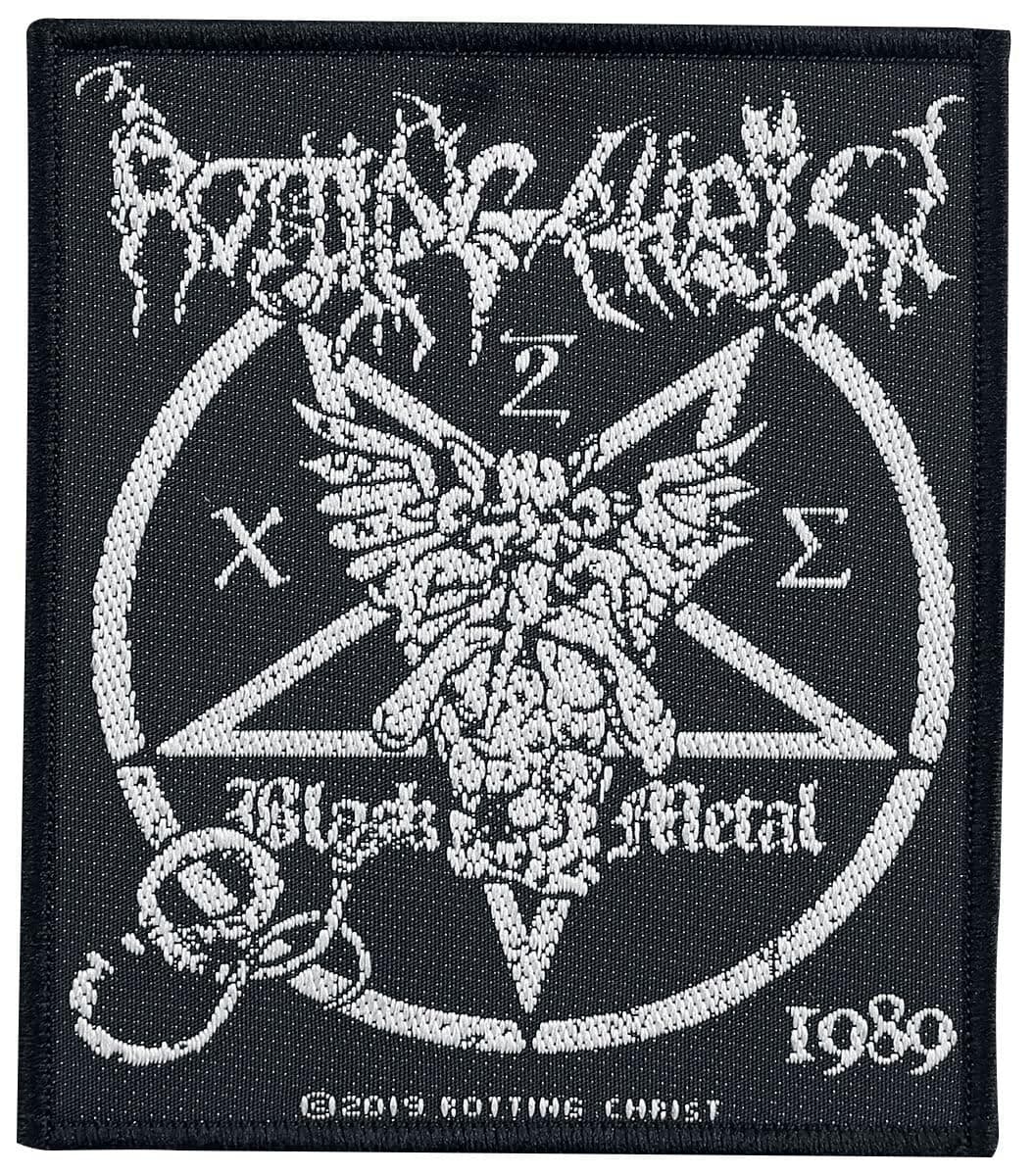 Rotting Christ Black Metal Woven Patch
