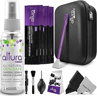 Altura Photo Cleaning Kit - APS-C DSLR Cameras Sensor Cleaning Swabs with Carry Case