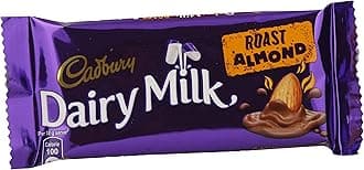 Cadbury Dairy Milk Roasted Chocolate - Almond, 38g